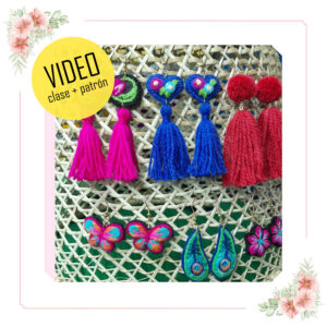 Clase Virtual de Aretes Bordados