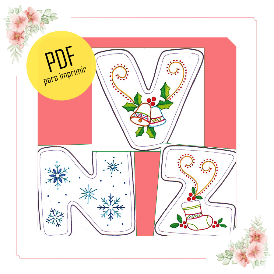 letras navideñas N-Z imagen destacada