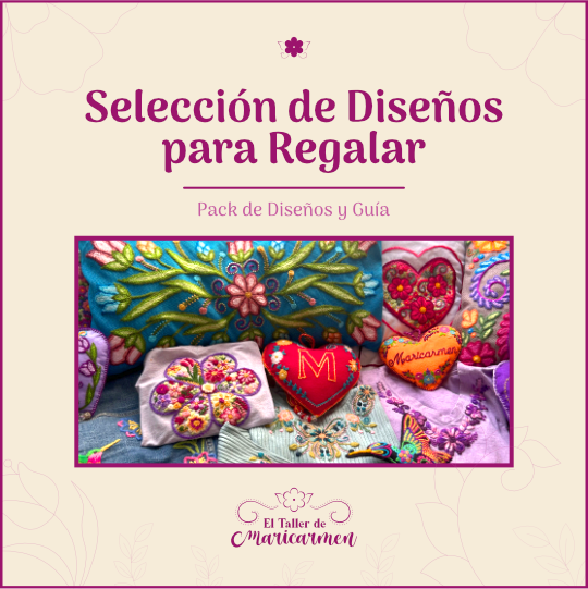 Selección de Diseños de Bordado para Regalar