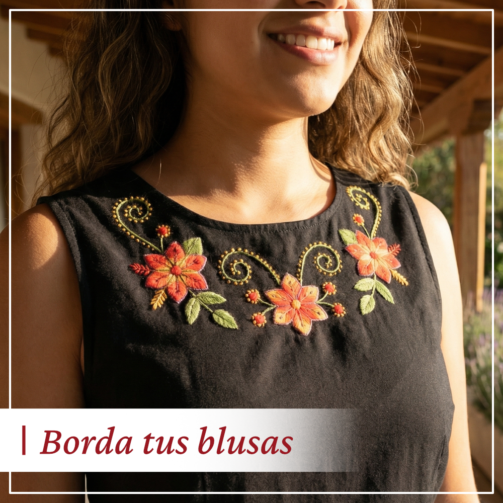 4 - Borda tus blusas